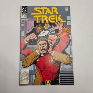 DC Comics Star‎ Trek 9 June 1990 Captain Kirk Klingon Battle Copper Age Vol 2